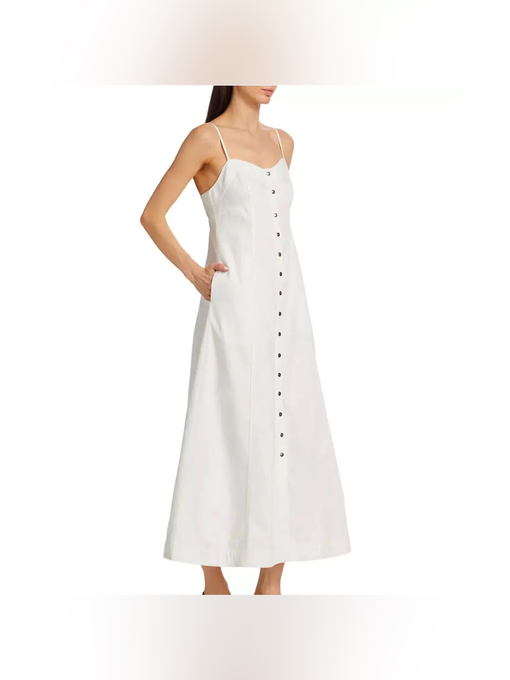 Free People | Just Jill Dress in White